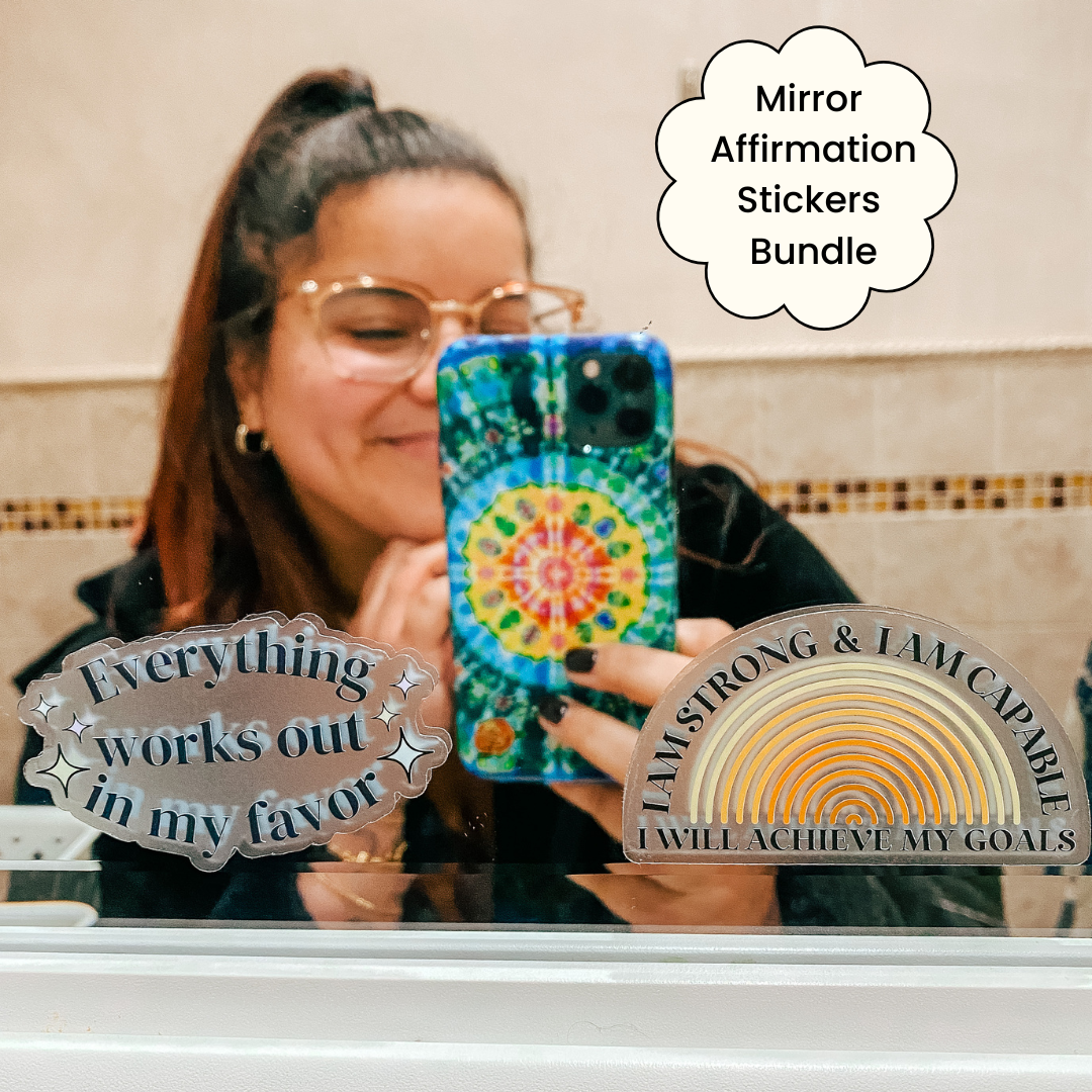 Mirror Affirmation Stickers Bundle